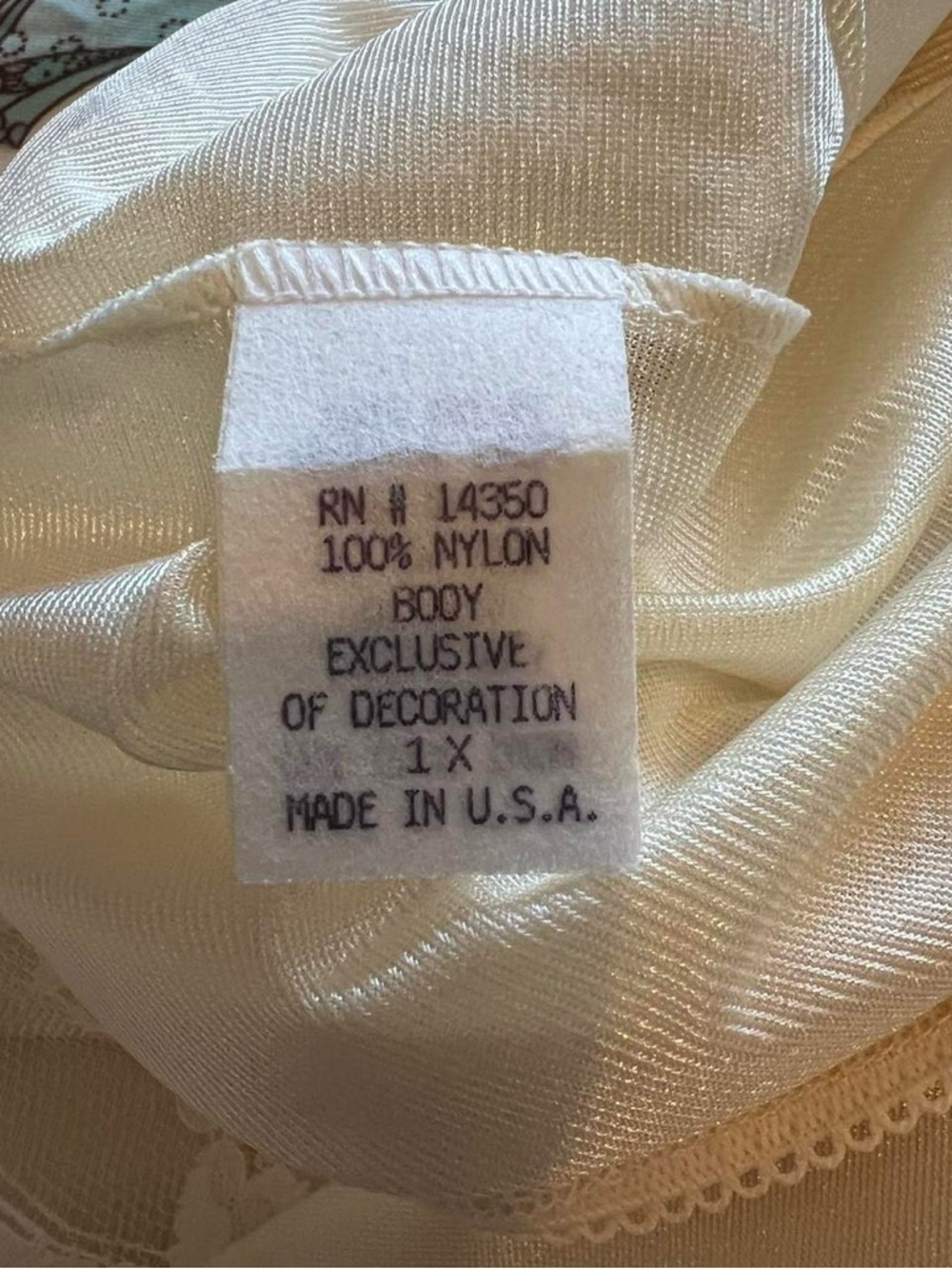 Vintage Lace Trim Half Slip - Picture 8 of 8